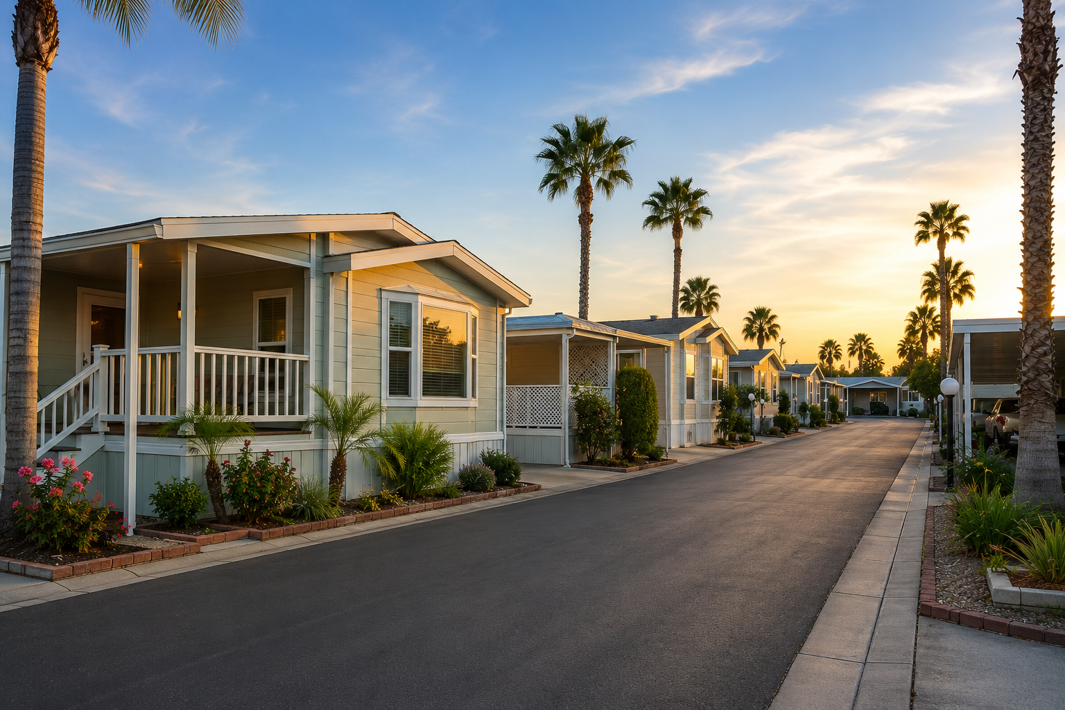Mobile home park financing