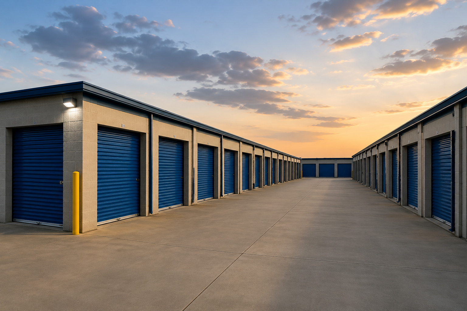 Self-storage facility financing
